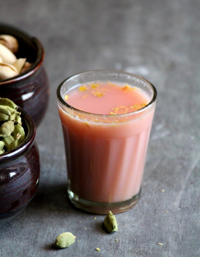 Sheer Chai (Noon Chai / Kashmiri Salted Tea)