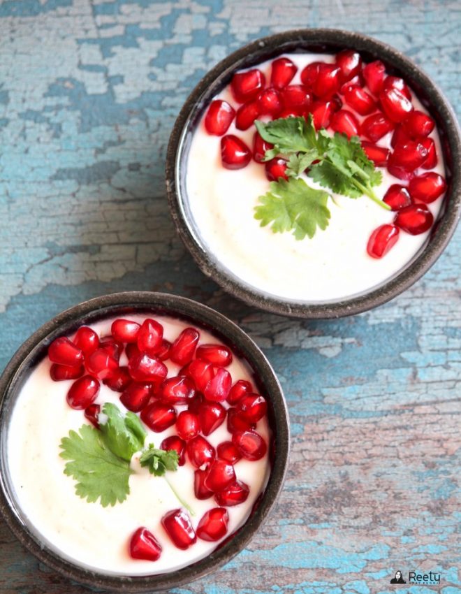 Anar Ka Raita (Pomegranate Raita)