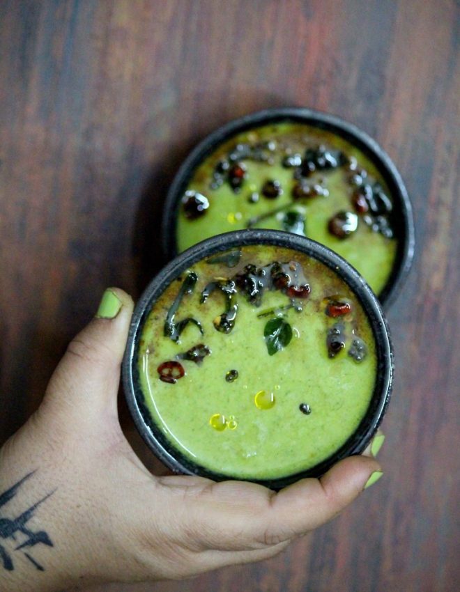 Curried Celery and Broccoli Soup