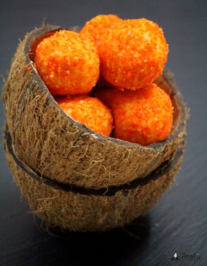 Orange and Oats Ladoos