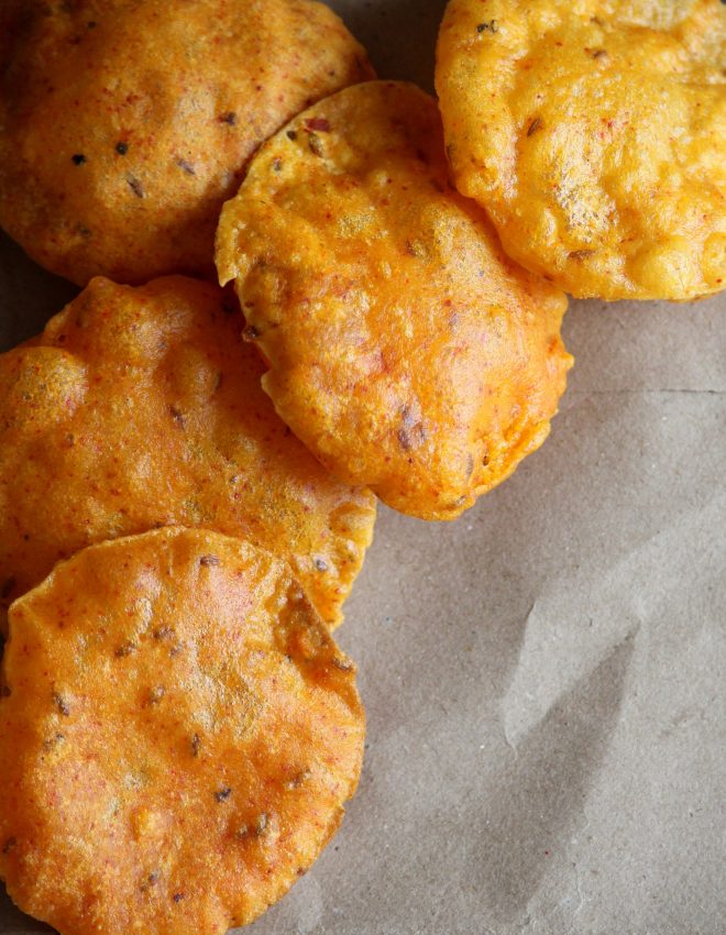 Pappada Vada (Pappad Fritters)