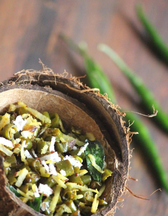 Goan Style French Beans Foogath