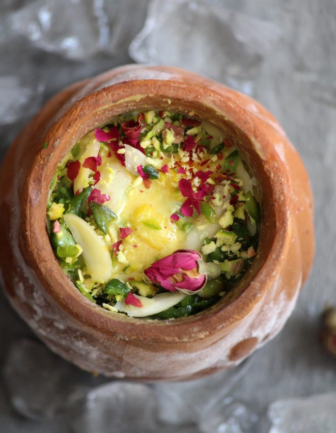 Jackfruit and Dry Fruit Matka Kulfi  (Kathal aur Mewe Ki Matka Kulfi)