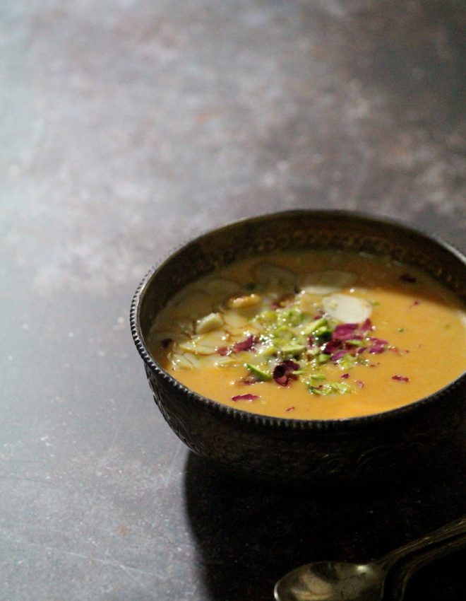 Carrot-Cashew Payasam