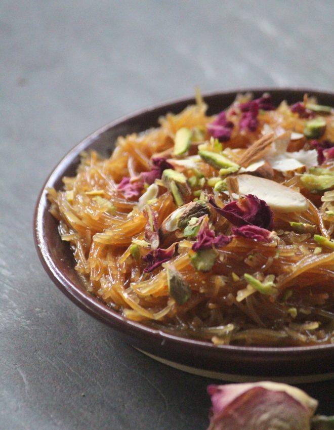 Dry Sweet Vermicelli without Milk (Meethi Sevaiyan)