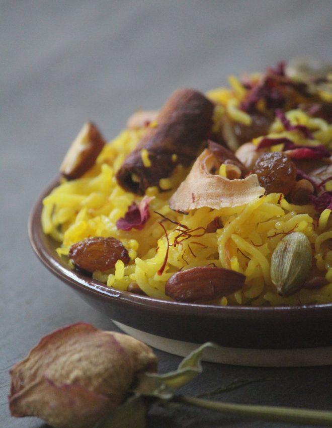 Zarda Pulao (Meethe Chawal)