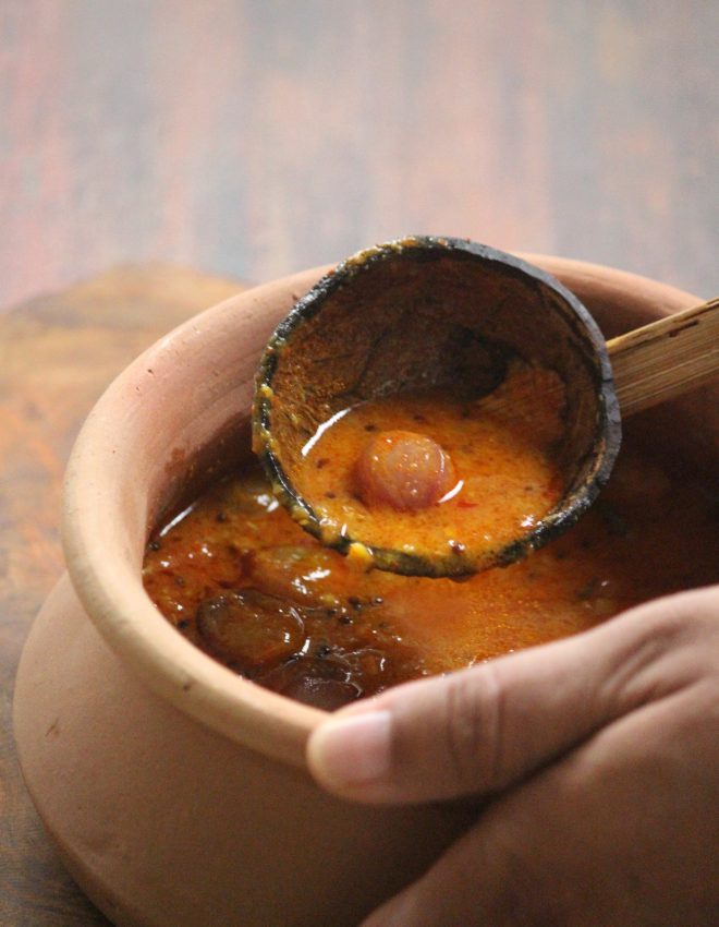 Vengaya Sambar (Small Onion Sambar)